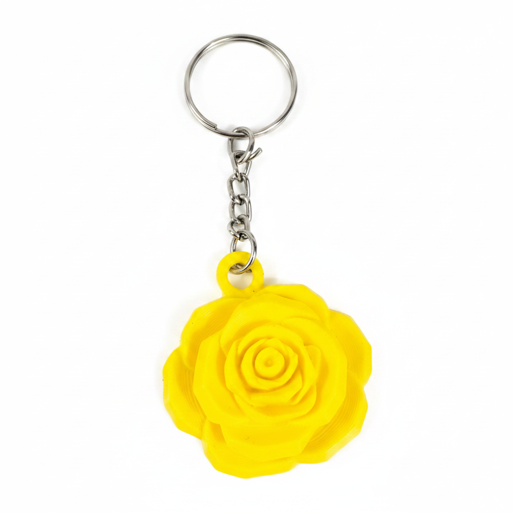 Flower keychain
