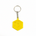 Hexagon Fidget Keychain